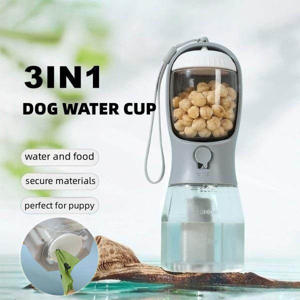 PawMate 3-in-1 Pet Travel Bottle