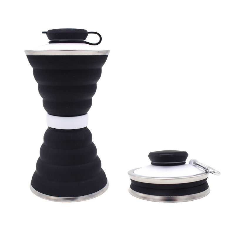 FlexSip 500ML Foldable Silicone Water Bottle