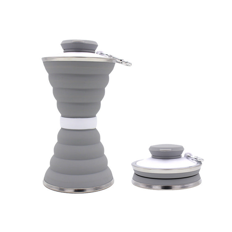 FlexSip 500ML Foldable Silicone Water Bottle