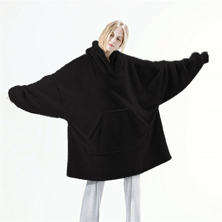 SnugWear Fleece Hoodie Blanket