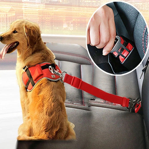 Adjustable Pet Seat Belt Harness for Dogs and Cats Safety