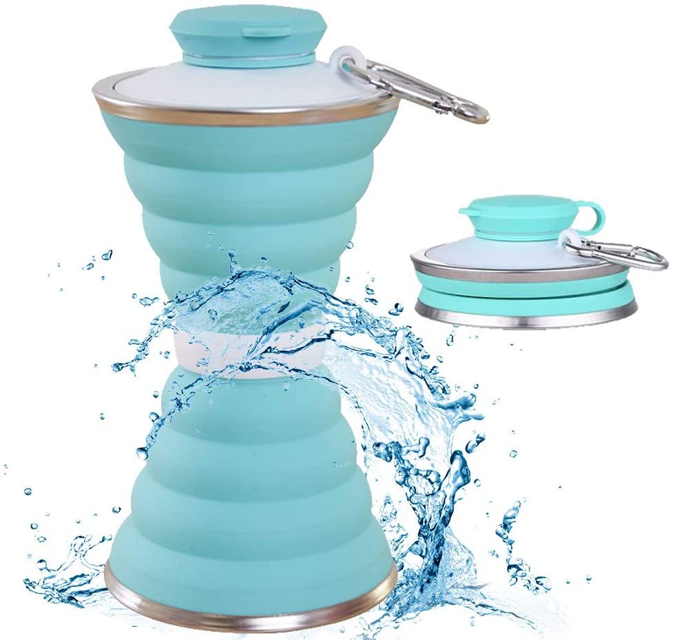 FlexSip 500ML Foldable Silicone Water Bottle