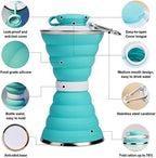FlexSip 500ML Foldable Silicone Water Bottle