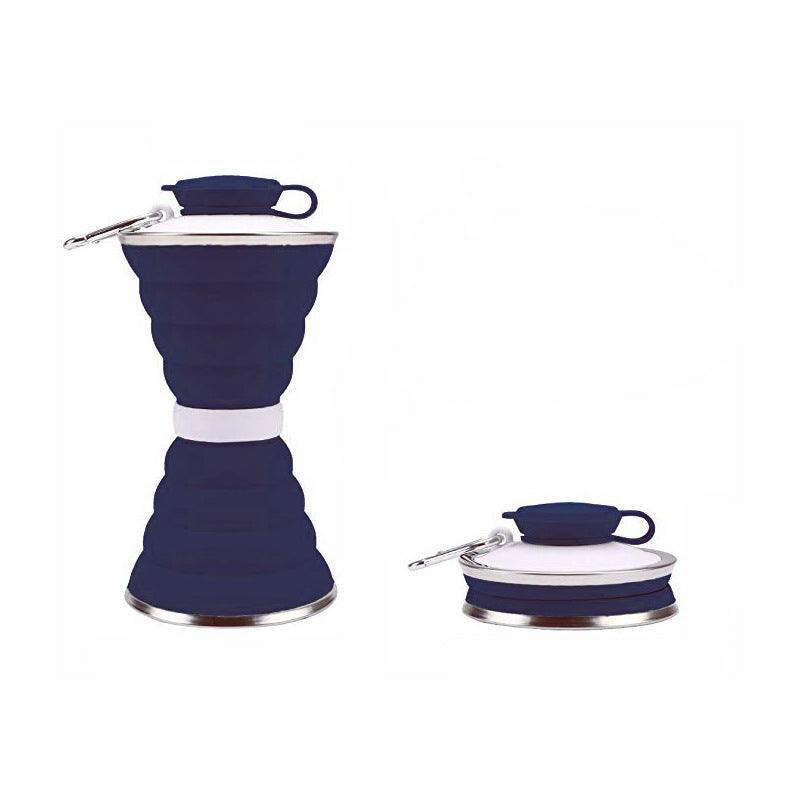 FlexSip 500ML Foldable Silicone Water Bottle