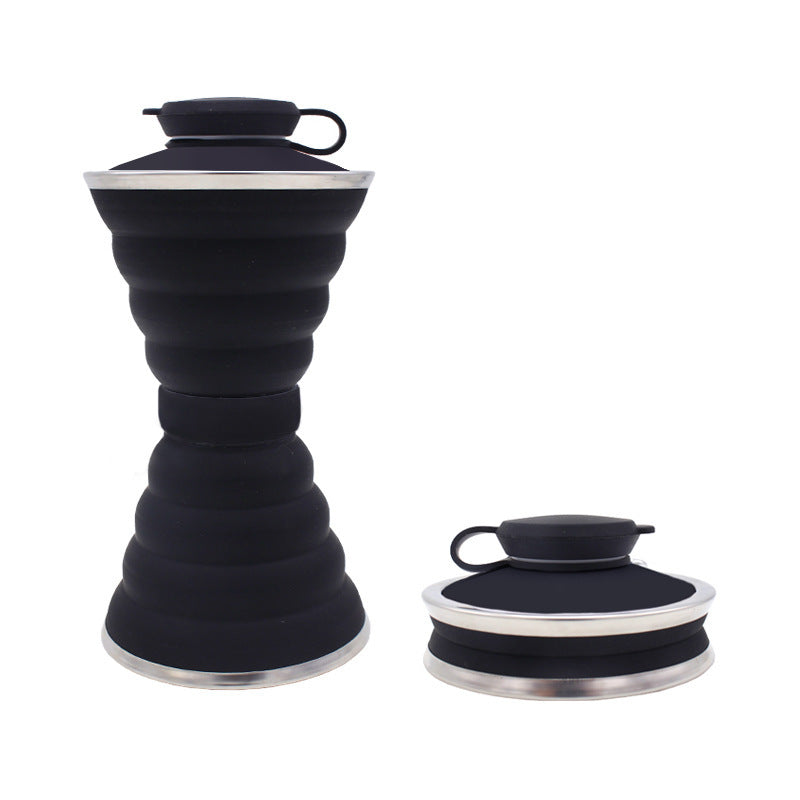 FlexSip 500ML Foldable Silicone Water Bottle