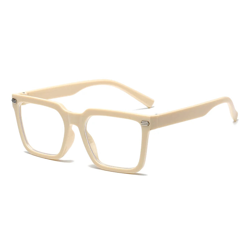 Fashion Trend Eyeglasses Frame Modern Street Glasses New Cross-border Square Big Frame Glasses For Both Men And Women