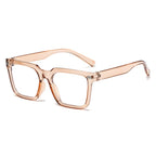 Fashion Trend Eyeglasses Frame Modern Street Glasses New Cross-border Square Big Frame Glasses For Both Men And Women