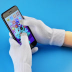 New Fashion Winter Outdoor Knitted Glove For Men Women Magic Rainbow Gloves Warm Touch Screen Fall Leisure Full Finger Gloves