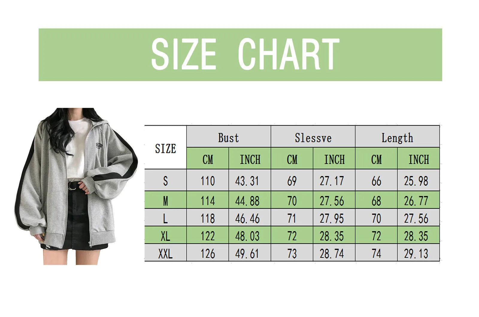 women's hoodies Hoodies Harajuku Hooded Oversized Hoodie Solid Long Sleeve Irregular Sweatshirt Loose Print Zip-up Tops Blouse Jacket Coat