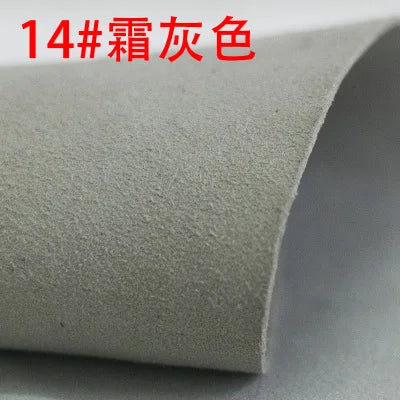 1.4MM thickness Heavy Ultra Upholstery Microfiber Suede Faux Leather material