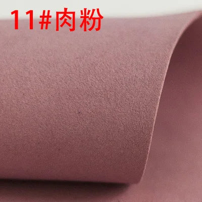 1.4MM thickness Heavy Ultra Upholstery Microfiber Suede Faux Leather material
