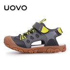 Children Shoes UOVO New Arrival Children Fashion Footwear Soft Durable Rubber Sole Kids Shoes Comfortable Boys Sandals With #24-34