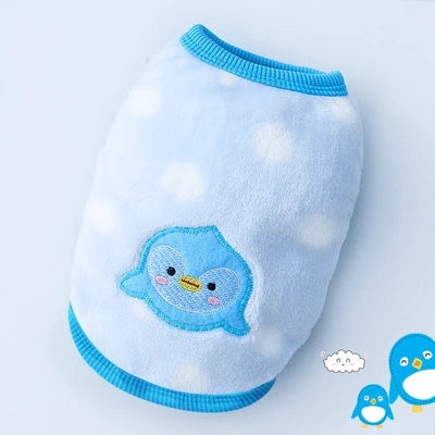 Pet Clothes Winter Warm Coats Vest Soft Fleece For Small Dogs Cats Girl Boys Chihuahua Yorkies Cute Transformation Outfit Xxs-XL