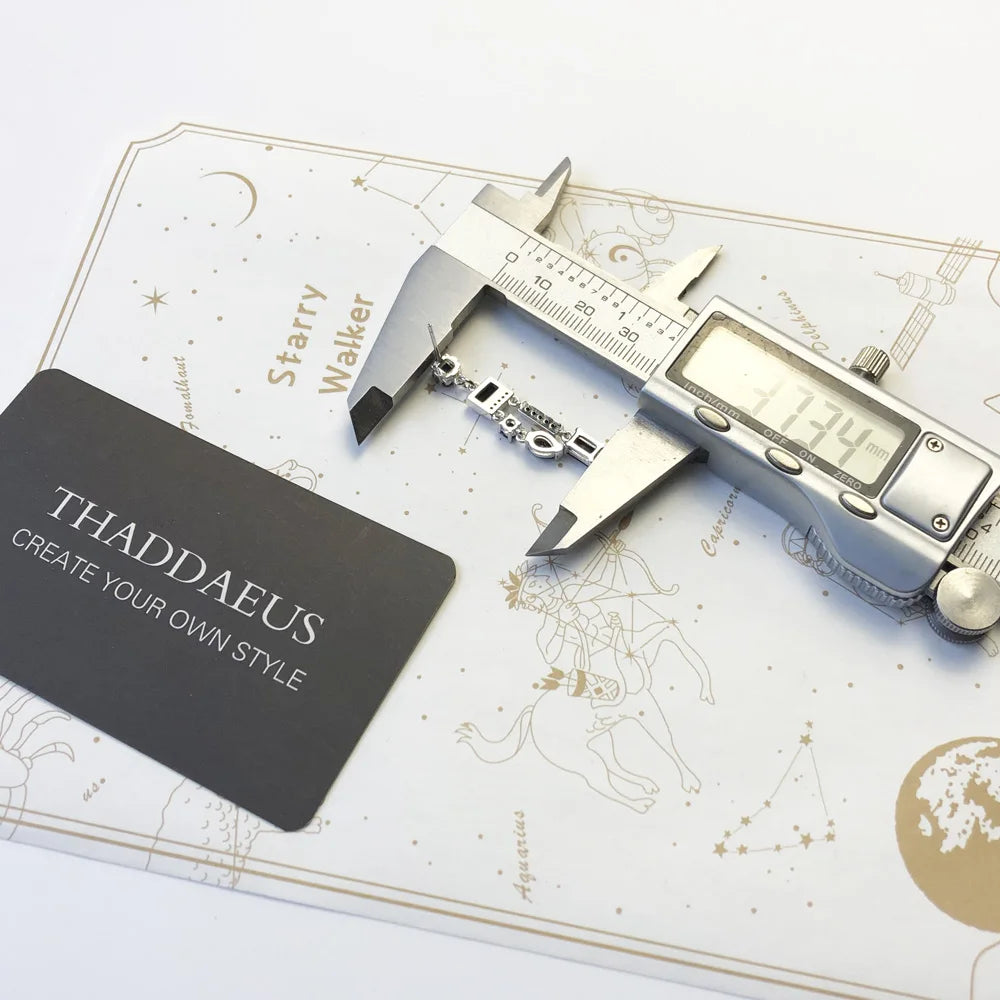 Drop Earrings Black Mix of Shapes Magical Glamorous Jewelry For Women Summer Brand New Sterling Silver 925 Vintage Gift