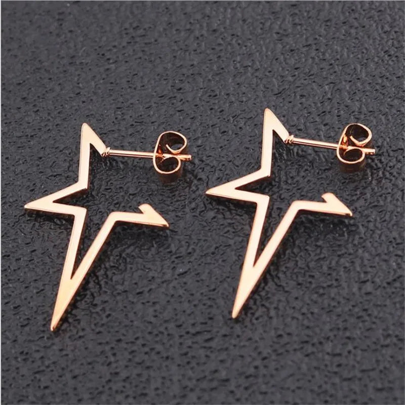 Stud Earrings New Design For Women Men 316l Stainless Steel Earring IP Plating No Fade Allergy Free
