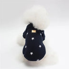 name-branded clothes 2018 Brand Soft Pet Dog Clothes For Dog Puppy Cat Winter Warm Clothes Star Print Costume Coat chihuahua Cheap roupa cachorro
