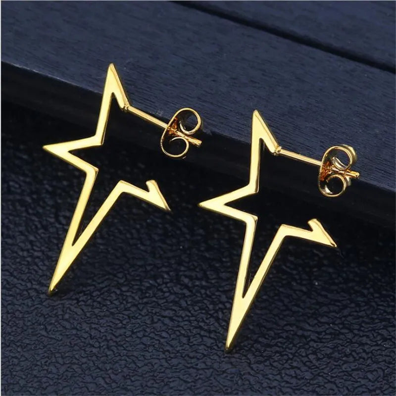 Stud Earrings New Design For Women Men 316l Stainless Steel Earring IP Plating No Fade Allergy Free