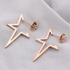 Stud Earrings New Design For Women Men 316l Stainless Steel Earring IP Plating No Fade Allergy Free