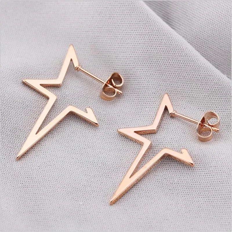 Stud Earrings New Design For Women Men 316l Stainless Steel Earring IP Plating No Fade Allergy Free