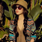 Summer Hats for Women Men Bow Straw Hats Beach Jazz Panama Cape Boat Hat Women Bohemia Travel bone