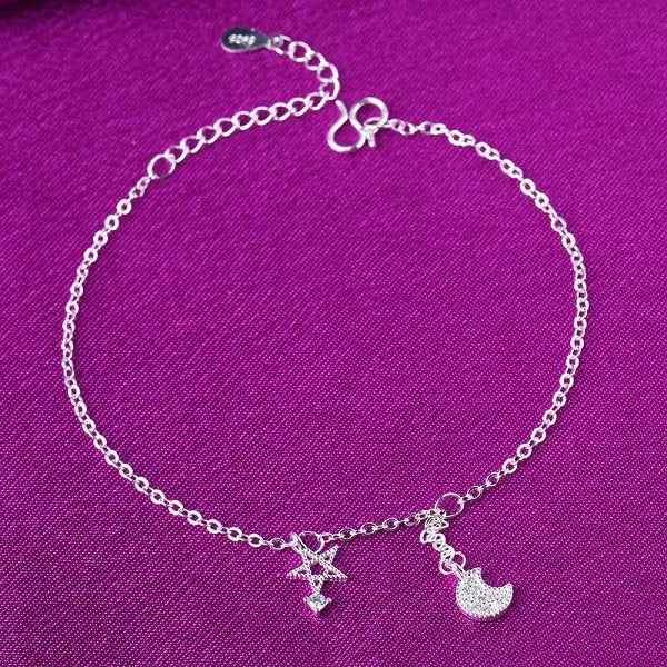 Multi-style High Quality Silver Plated Anklet For Women Girls Fashion Simple Jewelry New style Hot Selling