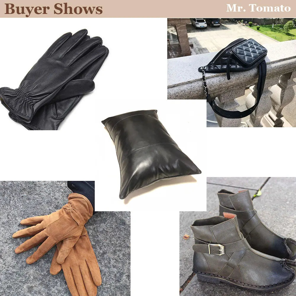 Genuine sheep skin real leather material thin for bag cloth glove material black grain leather craft soft real leathe A grade