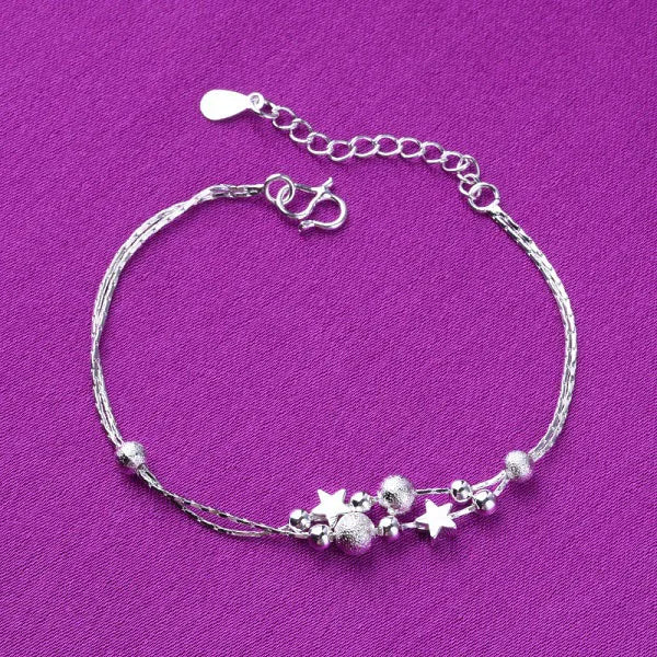 Multi-style High Quality Silver Plated Anklet For Women Girls Fashion Simple Jewelry New style Hot Selling