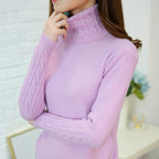 Sweater Female 2025 Autumn Winter Cashmere Knitted Women Sweater And Pullover Female Tricot Jersey Jumper Pull Femme