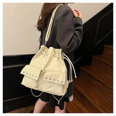 Women's Hand Bag With Elegant Classic Style And Premium Leather Featuring Trendy Design For Commute