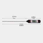 Kitchen Food Baking Digital Thermometer Electronic Probe Type Digital Display Liquid Grill Thermometer