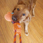 Pet Dog Chew Toys with Handle for Small Medium Dogs Pomeranian Corgi Animal Shaped Durable Interactive Pet Toy Puppy Accessories