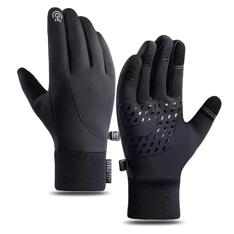 Winter Gloves for Men Women - Waterproof Thermal Glove for Cold Weather,for Running Cycling with Touchscreen Finger