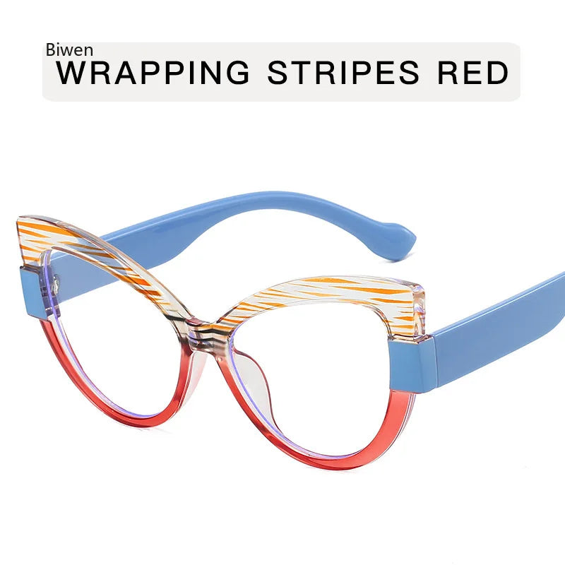 Fashion Brand Glasses Frame Women Computer Myopia Eyewear Frames Tr90 Ultra Light Eyeglasses Ladies Spectacle Frames Latest 2024