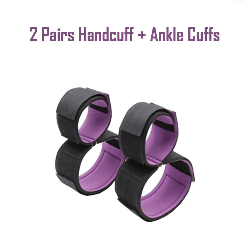 Restraints for Fun SM Handcuffs Sexual Position Sex Ultimate Cuffs Adult Sex Toy Bondage Woman Hand Ankle Cuffs Shackles