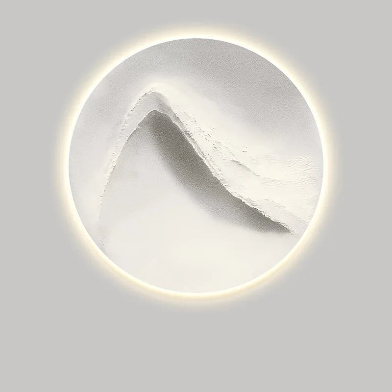 Modern living room interior plane painted Led wall light corridor hanging room bedside dining room hanging decoration