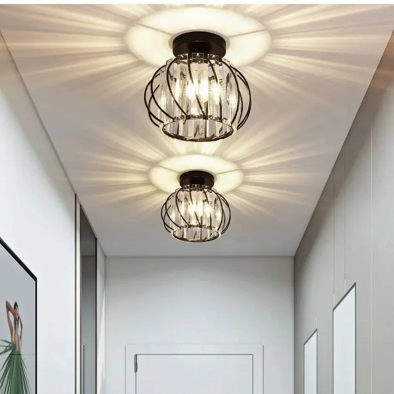 Light Luxury Living Room Chandelier Dining Room Master Bedroom Ceiling Light Corridor Aisle Light Modern Interior Decor Lighting