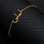 Custom Arabic Lerrer Name Anklet for Women Personalized Stainless Steel Leg Chain Luxury Anklet Mother's Day Gift Wrist Chain