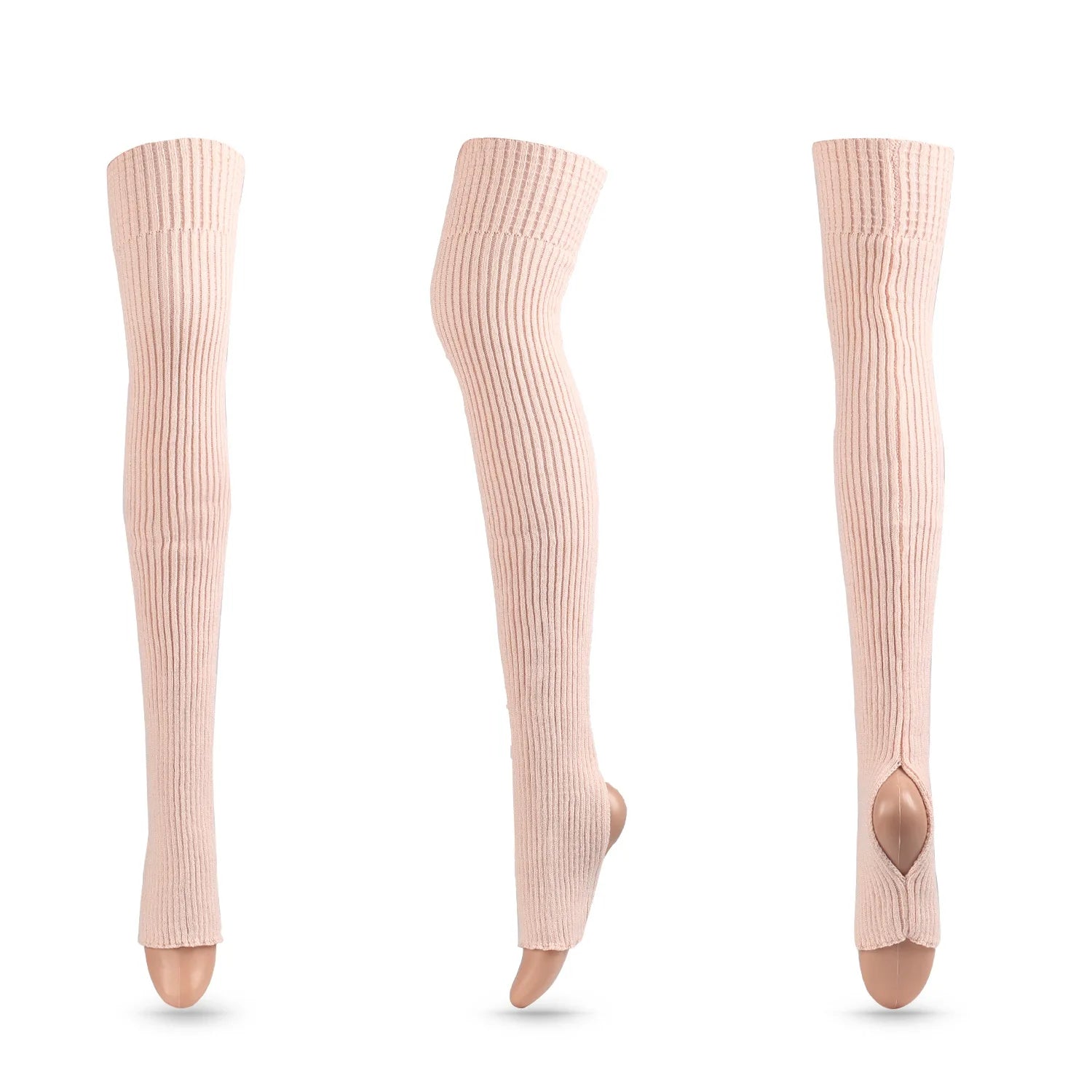 Leg Warmers New Adult Ballet Dance Stockings Yoga Warm Knit Shin Guard Sock Cover Extended Above Knee Stacking Socks 1 Pair
