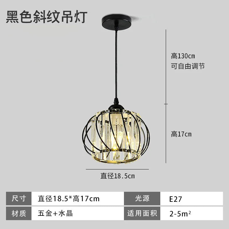 Light Luxury Living Room Chandelier Dining Room Master Bedroom Ceiling Light Corridor Aisle Light Modern Interior Decor Lighting