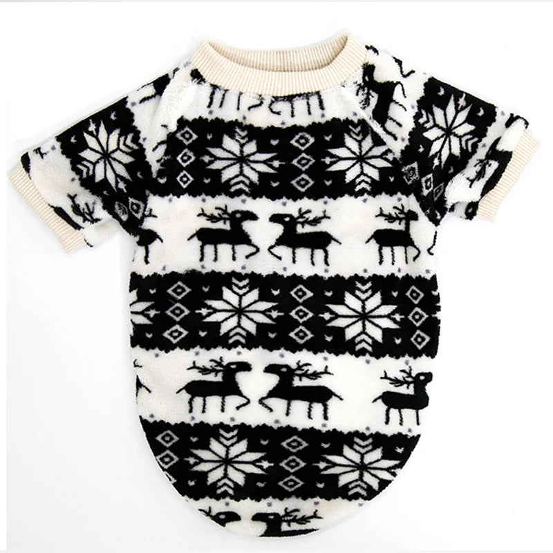 Dog Sweaters for Small Dogs, Warm Soft Pet Clothes for Puppy, Medium Large Cat, Dogs Girl or Boy, Dog Shirt for Winter Christmas