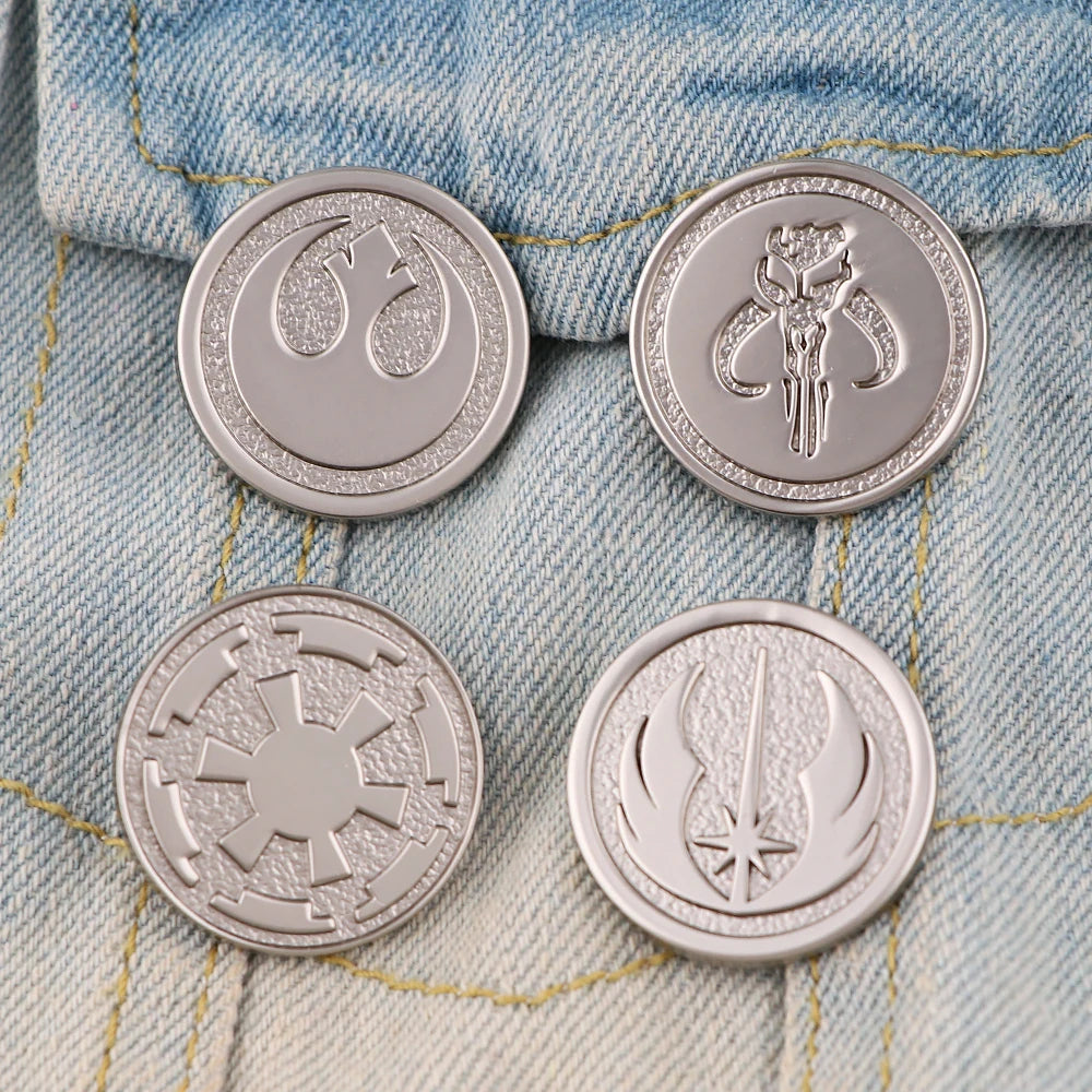 Movie Cool Brooches for Women Enamel Pins Badges Lapel Pins for Backpack Fashion Jewelry Clothing Accessories Friends Gift