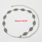 Retro Versatile Ethnic Style Metal Bohemian Waist Chain Belt For Women Fashion Sweater Chain Waist Seal Body Decor Accessories