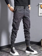 2025 Joggers Cargo Pants Men Harem Pants Hip Hop Casual Multi-Pockets Trousers Mens Sweatpants Streetwear Men Pants