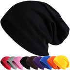 Hip-hop Beanies Hat for Women Men Stretch Slouchy Outdoor Skull Cap Suitable for Spring Autumn Winter Skullies Beanie Caps