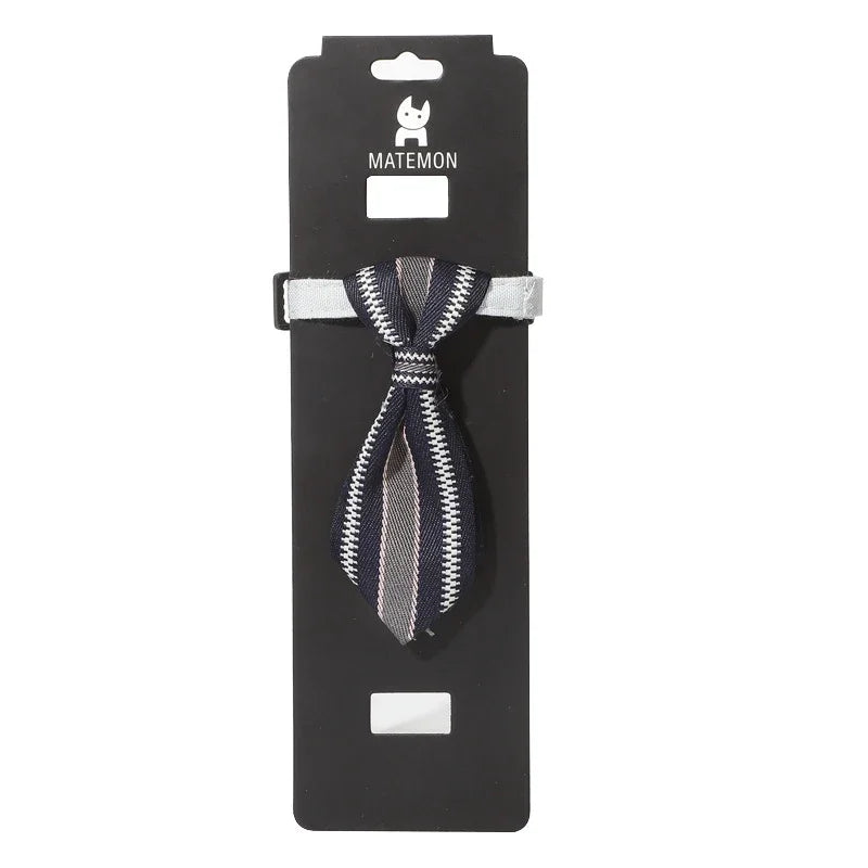 Pet Collar Pet Tie Adjustable Cat Dog Collars Pet Collar Small Medium Large Dogs With Bells Bow Tie Collar Dog Accessories Soft Oxford Puppy Collar