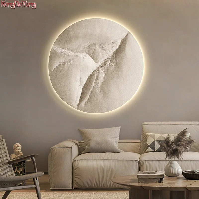 Modern living room interior plane painted Led wall light corridor hanging room bedside dining room hanging decoration