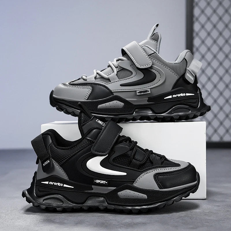 Children Shoes Children Casual Shoes 2025 New Deisgn PU Leather Sneakers for Kids Fashion Sports Shoes Boys Girls Comfortable Walking Shoes