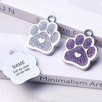 Custom Logo Pet Dog Tag Personalized Cat and Dog Keychain Anti-Lost Pet ID Tag Pendant Pet Supplies Wholesale