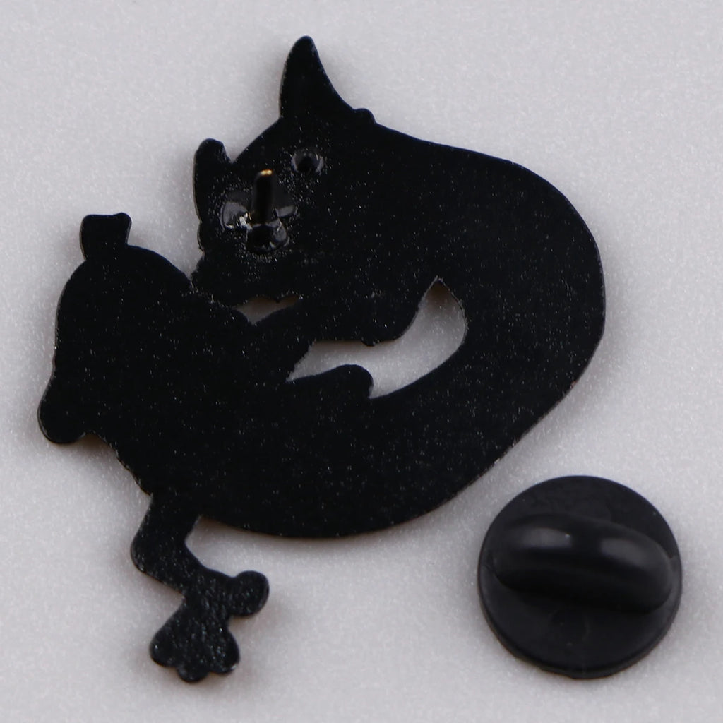 Cartoon Animal Brooches for Women Enamel Pins Badges Lapel Pins for Backpack Fashion Jewelry Clothing Accessories Kids Gift