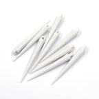 Pendants Spikes Tear Rivet Punk Studs Cone Acrylic For Earring Necklace Charms Jewelry DIY Findings 50Pcs